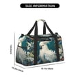 thumbnail image 3 of Rocae Tropical Parrot Floral Artwork Print Hand Travel Bag Travel Duffel Bag and Fitness Bag, Women's Waterproof Weekend Tote, Men's Travel and Fitness Essentials, 3 of 7