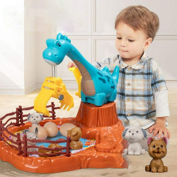 Christmas Novelty Toys,Dino Grabbing Machine with Mini Crane Functionality,Great for Parties and Gifts,Dinosaur Hunting Game Gifts