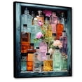 thumbnail image 2 of Designart "Elixir of Beauty Toiletries in Art I" Fashion Floater Framed Canvas Print, 2 of 7