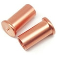 thumbnail image 3 of (100pcs) Carbon Steel Copper Plated Female Spot Weld Screws, M3x5mm ., 3 of 5