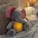 thumbnail image 4 of Muñeco de peluche de elefante relajante con 4 modos de respiración para bebé, compañero para dormir, muñeco con música y luz, juguete sensorial de peluche, regalo para niños, 4 of 5