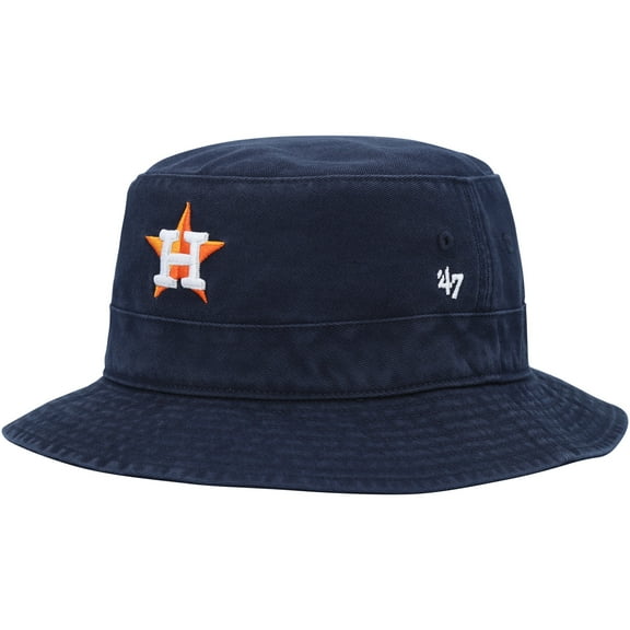 Men's '47  Navy Houston Astros Primary Bucket Hat
