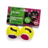 Spot Mini Tennis Balls Cat Toy with Bell and Catnip Assorted 2 in 2 Pack Mini