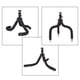 thumbnail image 5 of Phone Mini Tripod, Ruittos Premium Flexible Mobile Phone Tripod Stand Compatible with iPhone Samsung Go Pro, Small Digital Camera, Black, 5 of 5