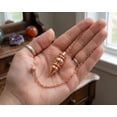 thumbnail image 3 of Unique Design Copper Metal Cone Point Openable Pendulum. Healing Reiki Pendulum For Divination and Dowsing, 3 of 7