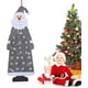 thumbnail image 1 of Calendario de Adviento de Papá Noel JanHm de fieltro navideño con 24 bolsillos, 1 of 5