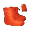 thumbnail image 3 of Invierno abajo botines cubierta calentadora de pies antideslizante térmico cómodo ligero Naranja kusrkot Zapatillas de invierno, 3 of 8