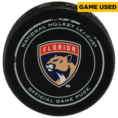 Florida Panthers Game-Used Puck