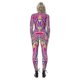 thumbnail image 3 of Women Halloween Cosplay Costume, Skeleton Bodysuit Catsuit Jumpsuit, 3 of 4