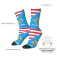 thumbnail image 6 of Women'S Novelty Funny Crew Socks Men'S America Oklahoma Flag Design Socks, 6 of 7