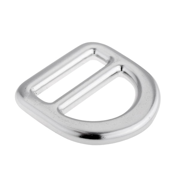 23 Arnés de Seguridad para en en D Curvado Ranurado Grande / Pequeño para Correas Cinturón de cinturo Equipo de Protección , Pequeña 2 DYNWAVEMX Anillo de seguridad D