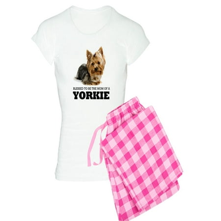 

CafePress - Blessed Yokie Mom Women s Pajamas - Women s Light Pajamas