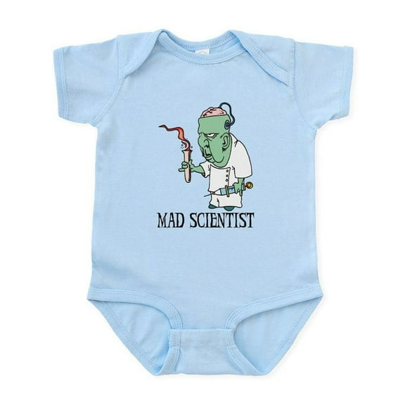 CafePress - Mad Scientist Infant Bodysuit - Baby Light Bodysuit, Size Newborn - 24 Months