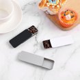 thumbnail image 6 of Metal Tin Box, 3 Pcs Mini Slide Top Tin Containers, Rectangular Empty Hinged Tins, Portable Box Containers, Home Organizer for Jewelry Crafts Candy Gift Card Holder,2 x 1 x 0.4 in, 6 of 9