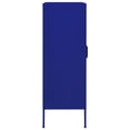 thumbnail image 3 of vidaXL Armoire de Rangement Bleu Marine 80x35x101,5 cm Acier, 3 of 5