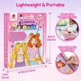 thumbnail image 6 of Mocoosy Makeup Craft Kit for Girls Ages 6-8 DIY Makeup Activity Book with Stickers, Mess-Free Dress-Up Art Crafts, Travel Game Car Road Trip Airplane Toy Birthday Gift Ideas for 4 7 9 10 12 Years Old, 6 of 8