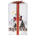 thumbnail image 7 of Northlight Lighted and Musical Snowman Family Snowing Gift Box Christmas Decoration - 12", 7 of 7