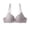 Purple, variant on Womens Wireless Bras Solid Color No Underwire Push Up Full Coverage Soft Seamless Sports Everyday Bralettes Bra,Purple,34 C