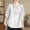 A1_White, variant on Vintage&nbsp;Embroidered Linen Shirt Loose Half Sleeve Casual T-Shirts Retro Plus Size Elbow Length Sleeve Peasant Blouses Casual Loose Tunic Tops Oversized Summer Boho Beach Blouse Black Xxl