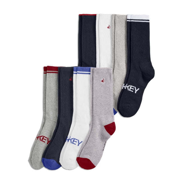 Jockey Men's Everyday Cotton Blend Crew Sock - 8 Pack