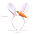 thumbnail image 1 of Enqiretly 2 Pcs Serre-Tête Oreilles d'Animal Décoratif Hommes Femmes Bandeau de Cheveux de Pâques Montré comme sur l'Image 5ensemble, 1 of 6