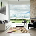 thumbnail image 6 of Ahgly Company Indoor Rectangle Patterned Golden Blonde Gold Area Rugs, 2' x 3', 6 of 6