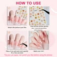 thumbnail image 4 of 6pcs Kids Nail Stickers Birthday Girl Party, DIY Home Activity, Gift, Cute Nail Stickers, 4 of 5