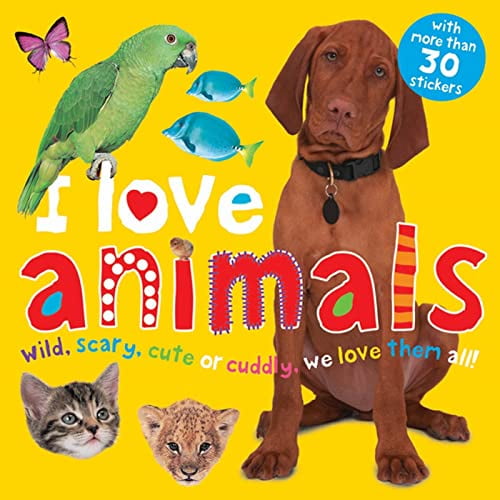 Pre-Owned I Love Animals Sticker Book, 9780312499624, 0312499620, Paperback, First Edition edition