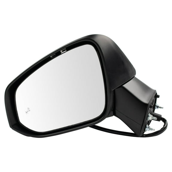 TRQ Driver Side Power Heated Mirror with Puddle Light Paint to Match Fits 2019-2024 Toyota RAV4 TO1320385 TO1320389 TO1320423