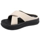 thumbnail image 2 of Sandalias Planas para Mujer Entrecruzadas Antideslizantes Transpirables Suaves Fiestas Y, 2 of 9