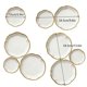 thumbnail image 1 of Pisexur Batería de cocina Juego de cuencos modulares dorados con compartimentos conectables como pieza central para decorar mesas de fiestas o reuniones. para la cocina del hogar, 1 of 8