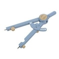 thumbnail image 4 of KAKOWELY Drafting Compasses Math Teaching Small Compass For School And Engineering Drawing Student Math Geometry Compass Precision Tool For Geometry Plastic Scale Arm Drawing Compass, 4 of 5