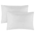 thumbnail image 1 of Jean Pierre YMS008214 Premium 420 Thread Count 100 Percent Cotton Pillowcase Set, White - King - 2 Piece, 1 of 1