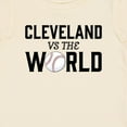 thumbnail image 4 of Inktastic Cleveland Vs. the World with Baseball Boys or Girls Baby T-Shirt, 4 of 5