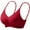 Red, variant on Ltctricy Women's Seamless Push up Bras Comfortable Wireless Support Lift Full Coverage Bralettes Soft Everyday Bras