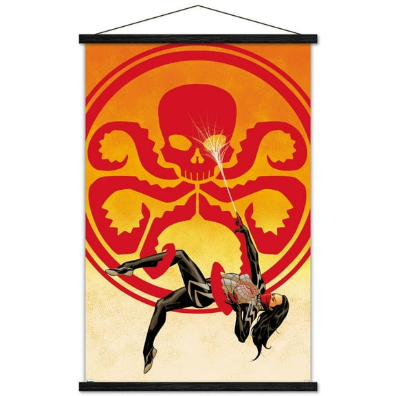 Marvel Comics - Silk - Silk #2 Wall Poster with Wooden Magnetic Frame, 22.375" x 34"