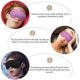 thumbnail image 3 of 3Pcs Silk Satin Sleeping Eye Mask Elastic Strap Double Side Silk Blindfolds, 3 of 3