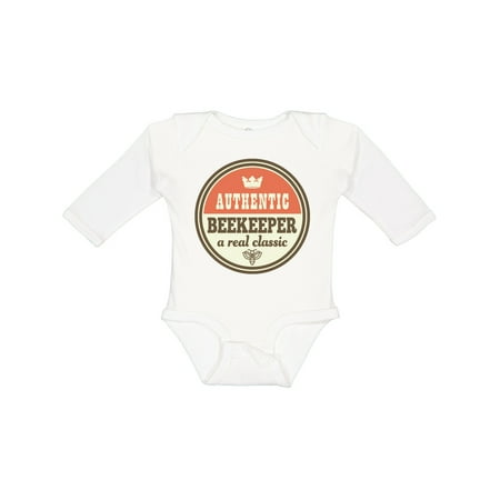 

Inktastic Beekeeper Honey Bee Beekeeping Gift Baby Boy or Baby Girl Long Sleeve Bodysuit