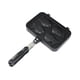 thumbnail image 3 of Plato para asar pargo 4 Fish Bakeware Waffle Baking Maker Piezas Home, 3 of 7