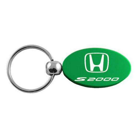 Honda S2000 Keychain & Keyring - Green Oval