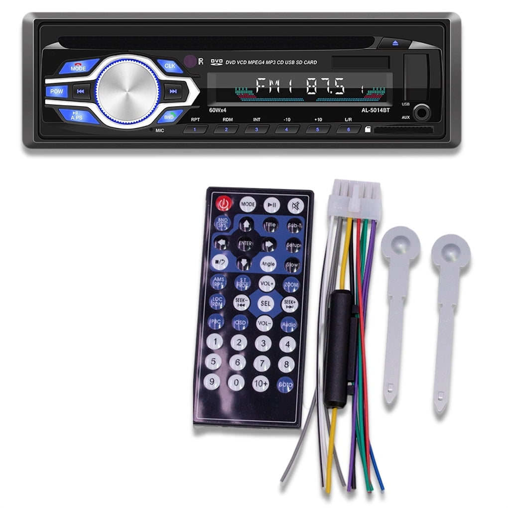 Worallymy Car Radio DVD Player USB Auto InDash