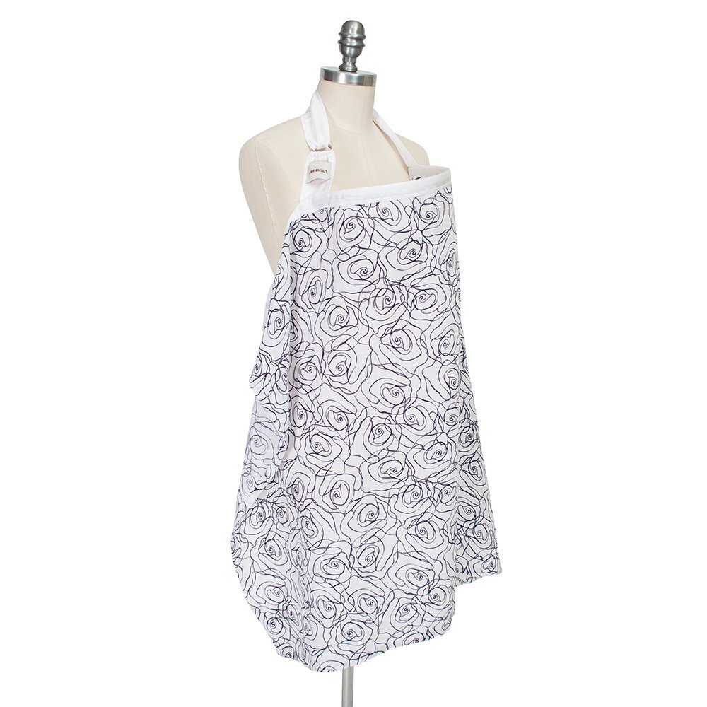Bebe Au Lait Muslin Nursing Cover Tea Rose