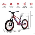 thumbnail image 3 of RFN EVO 20 Electric Dirt Bike Racing Series, 800W Max Motor, 21.7 MPH Top Speed, 24.2-Mile Range, Lightweight Off-Road E-Bike, 3 of 7