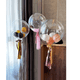 thumbnail image 3 of Paquete 50 Globos Burbuja Transparentes Bobo Pvc 24 Pulgadas Xtellar blanco, 3 of 3