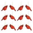 thumbnail image 2 of Pack of 12 Red Cardinal Hanging Christmas Ornaments 4", 2 of 2