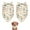 Beige Princess Unicorn, variant on Dog Bandana 2 Pack,Beige Princess Unicorn Pattern Bandanas for Dogs,Cat Bandana,Small/ Large Dog Bandana 2 Size,Dog Bandanas