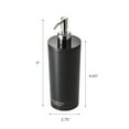 thumbnail image 7 of Yamazaki Home  Round Shower Dispenser - Three Styles, ABS Plastic, Shampoo, 16.9 fluid oz., 500 ml Black, 7 of 7