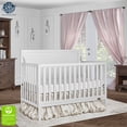 thumbnail image 2 of Dream On Me Cape Cod 5-in-1 Convertible Crib, White, 2 of 19