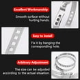 thumbnail image 5 of CV Boot Clamp Plier with 10PCS 304 Stainless Steel Crimp Bands, 5PCS Small and 5PCS Large Universal Adjustable Drive Shaft Drive Shaft Joint Boot Crimp Clamps for Most Cars, 5 of 6