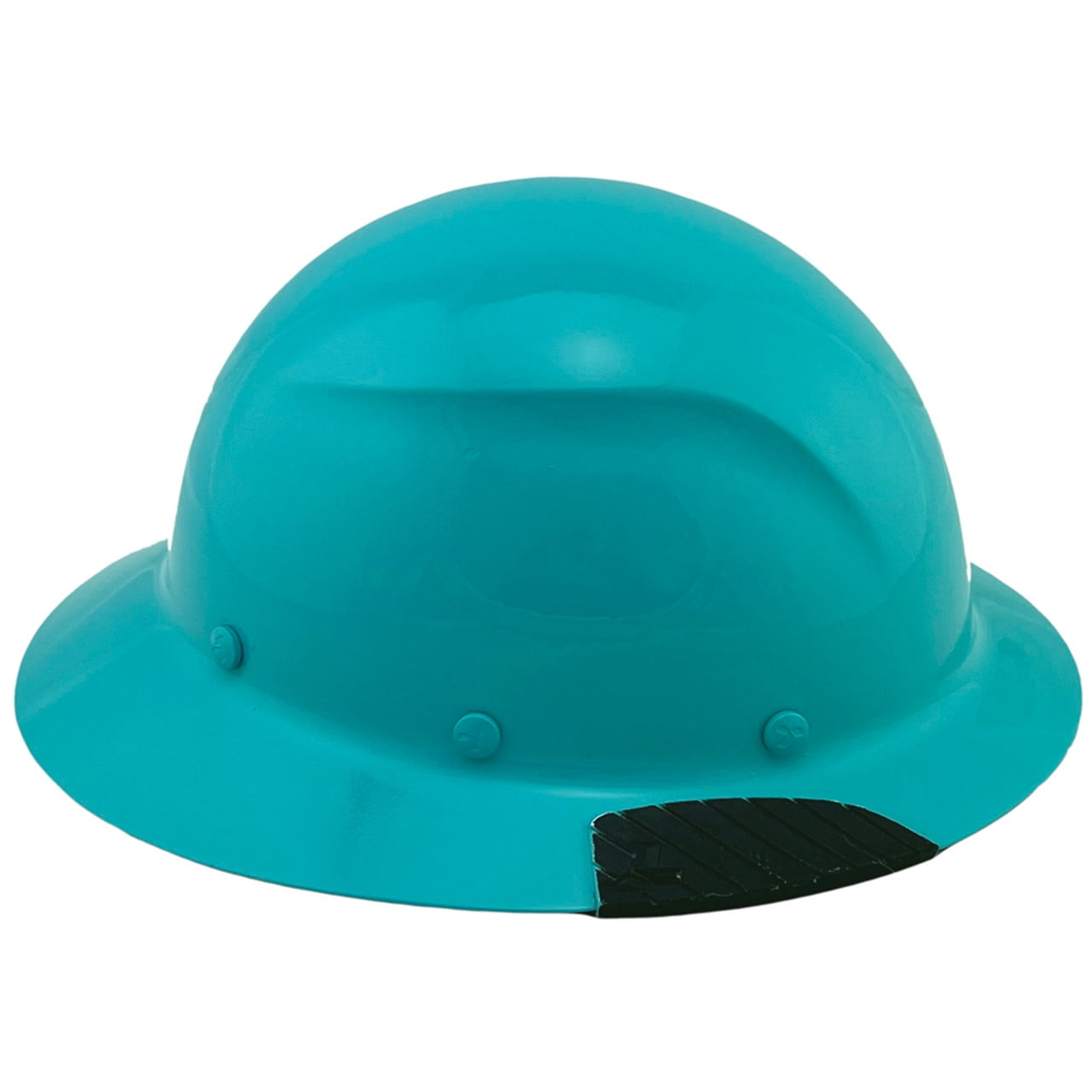 DAX Fiberglass Composite Hard Hat - Full Brim Teal with Tote